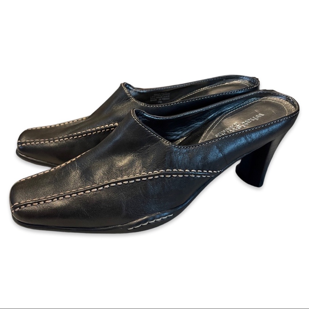 What’s What by Aerosoles Leather Mules size 7